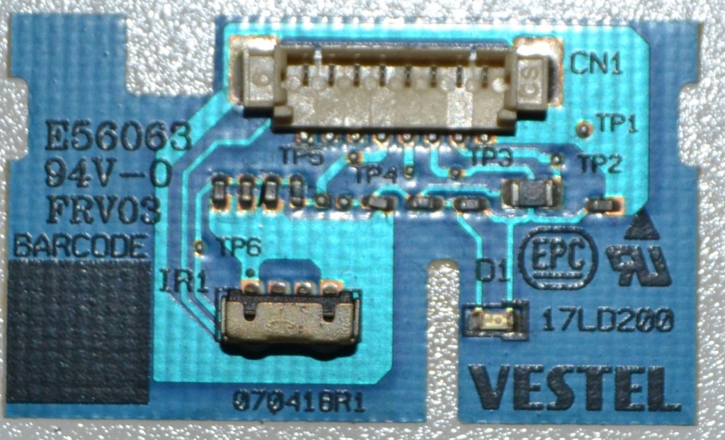 IRM/VES/JVC IR MODUL ,17LD200,070418R1,