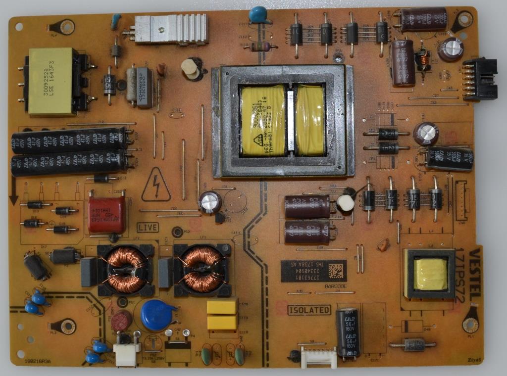 17IPS72/43INC/JVC/43VU72 POWER BOARD ,17IPS72, for 43 inc DISPLAY ,27763101,23340904,190216R3A