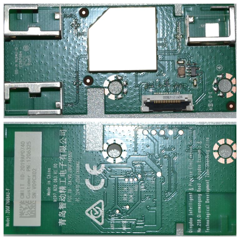 WI-FI/HISENSE/43A7500 WI-FI MODULE ,ZDGF7668AU-F,