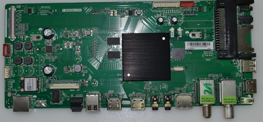 MB/T.MS6586.U703/SHARP/40AJ2E MAIN BOARD ,TP.MS6886.U703,for ,SHARP 40AJ2E