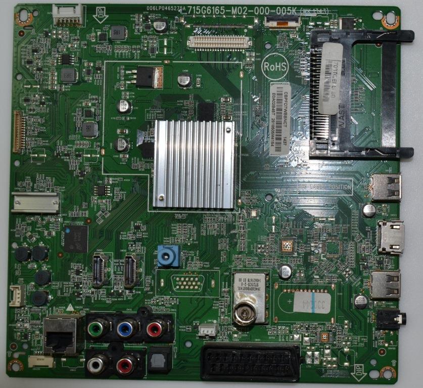 MB/55INC/PH/55PFH6309 MAIN BOARD, 715G6165-M02-000-005K, for PHILIPS 55PFH6309/88