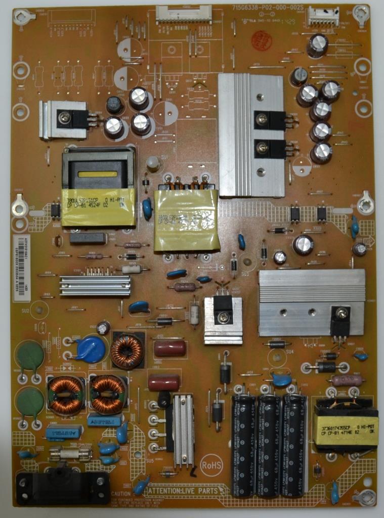 PB/55INC/PH/55PFH6309 POWER BOARD ,715G6338-P02-000-002S, for PHILIPS 55PFS6309/88