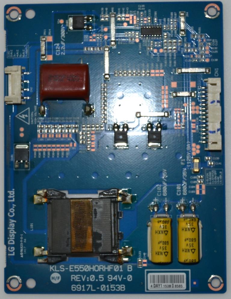 LD/55INC/PH LED DRIVER ,KLS-E550HORHF01 B REV:0.5 ,6917L-0153B, for ,PHILIPS 55PFH6309/88