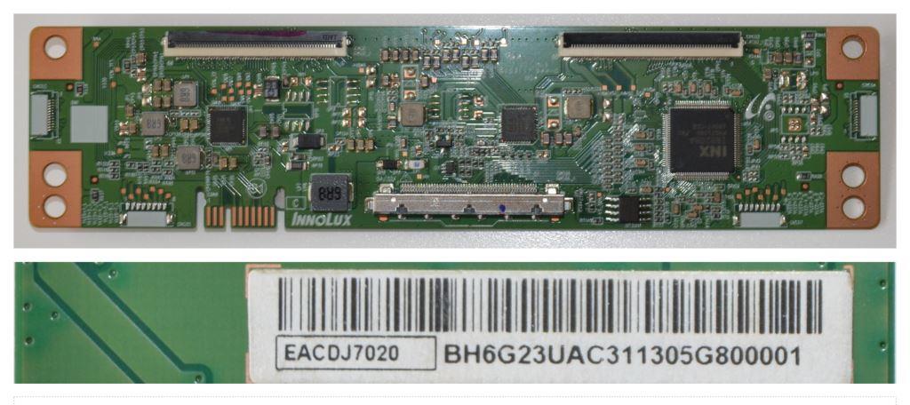 TCON/V500DJ7/PAN/50JXX889 TCon BOARD ,E253117 94V-0,EACDJ7020,V500DJ7-B02 Rev.CA,for ,PANASONIC TX-50JXX889