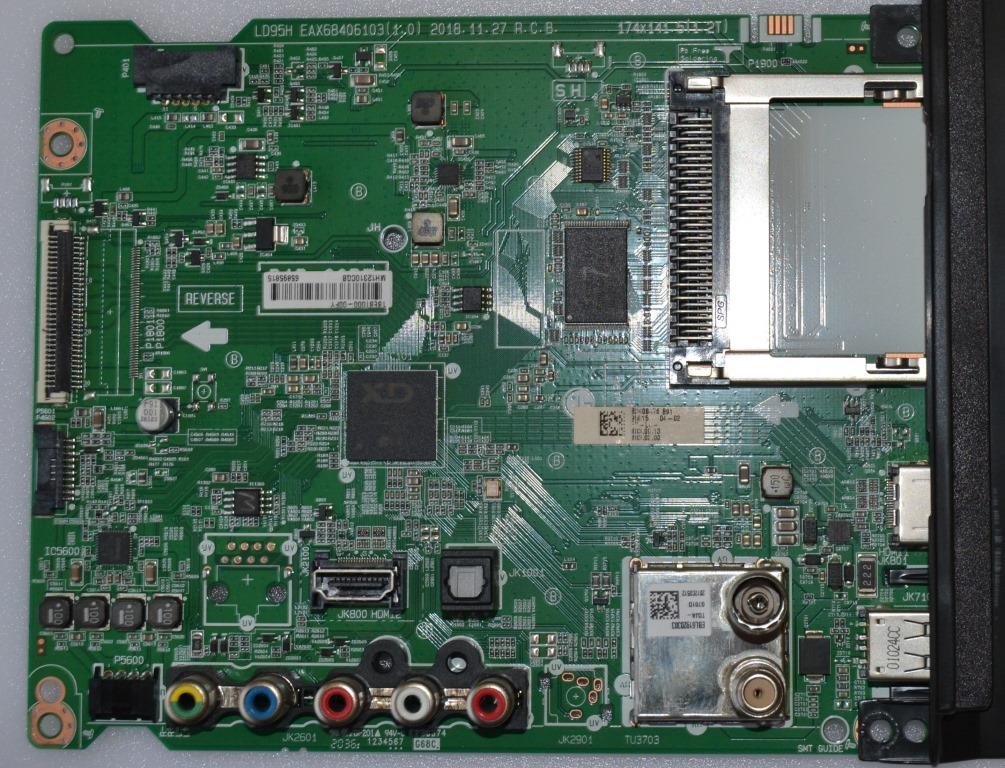 MB/LG/32LM550 MAIN BOARD   ,EAX68406103(1.0) , for, LG 32LM631C0ZA