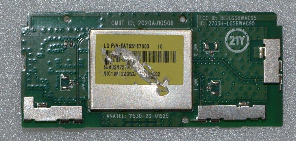 WI-FI/LG/LGSBWAC95 WI-FI MODULE ,LGSBWAC95 ,EAT65167003,