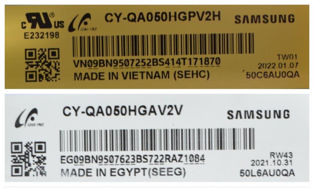 LB/50INC/SAM/50Q60 LED BACKLAIHT ,BN96-52591A, LGP,BN61-17763A,CY-QA050HGPV2H, CY-QA050HGPA2V