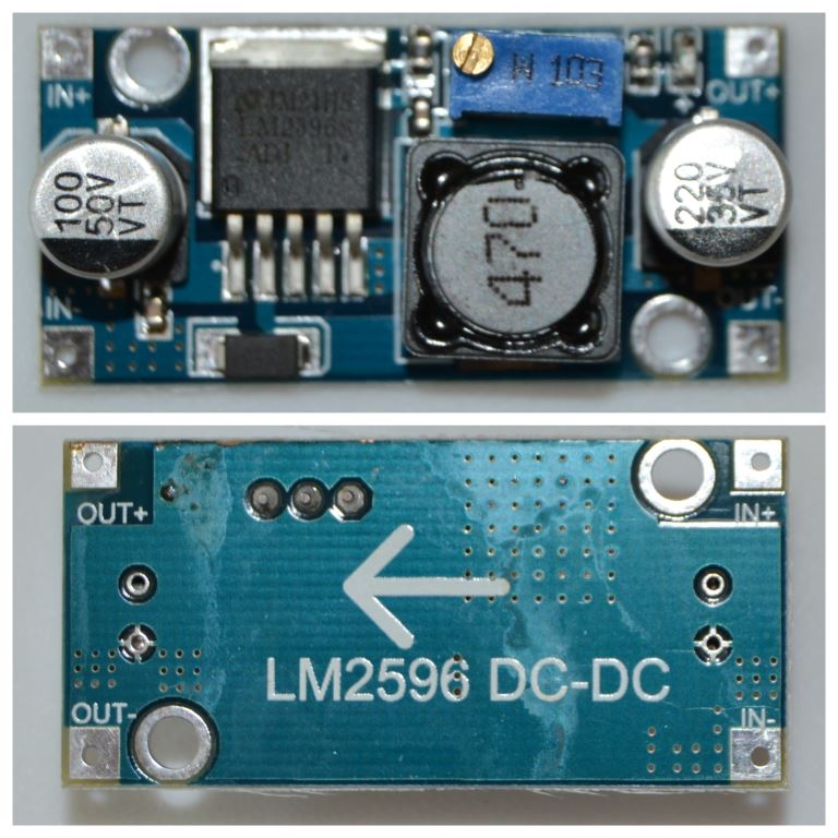 MOD/DC-DC/4 MINI DC-DC STEP-DOWN CONVERTER VOLT REGULATOR,LM2596 DC-DC