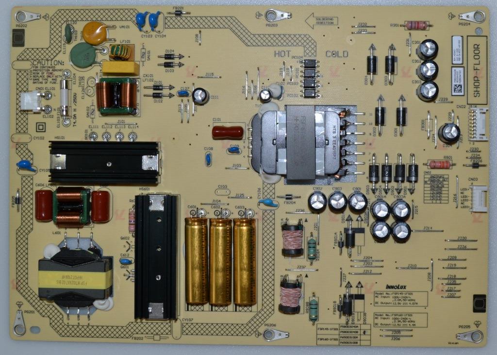 PB/58INC/PAN/58JX800 POWER BOARD ,FSP145-1FS01,P580D304DB,for ,PANASONIC TX-58JX800E