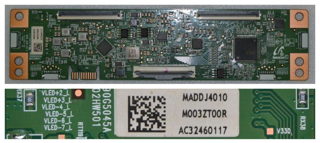 TCON/V580DJ4/PAN/58JX800 TCon BOARD ,1690G5045A,B002HW501,MADDJ4010,M003ZT00R,AC32460117,for ,PANASONIC TX-58JX800E