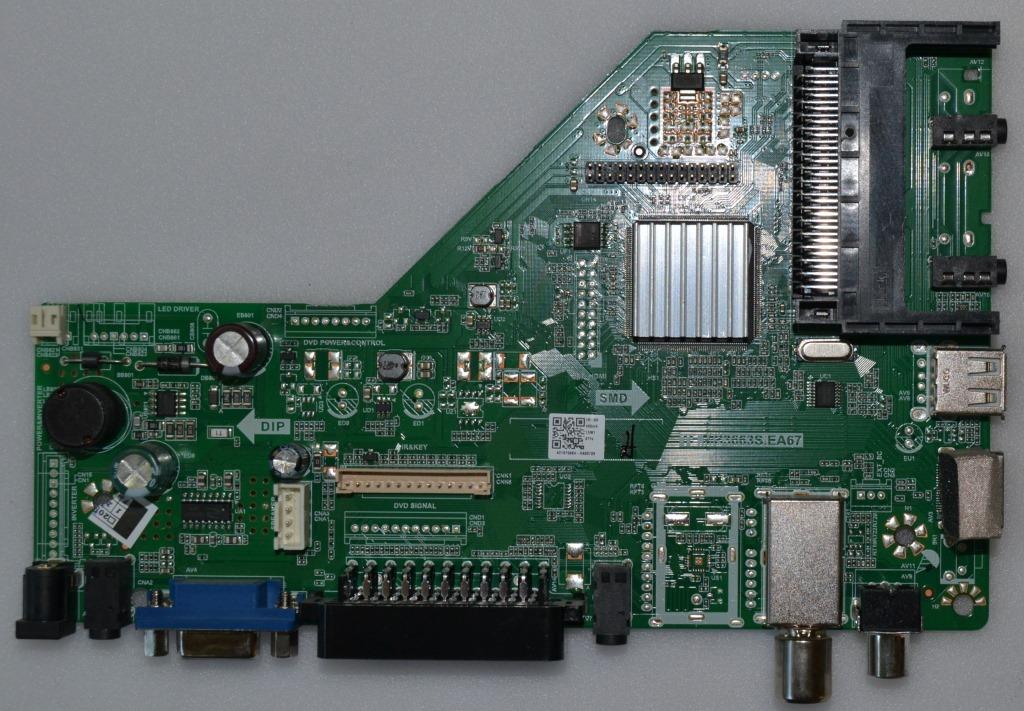 MB/TE.MS3663S.EA67/CR/1 MAIN BOARD, TE.MS3663S.EA67, 