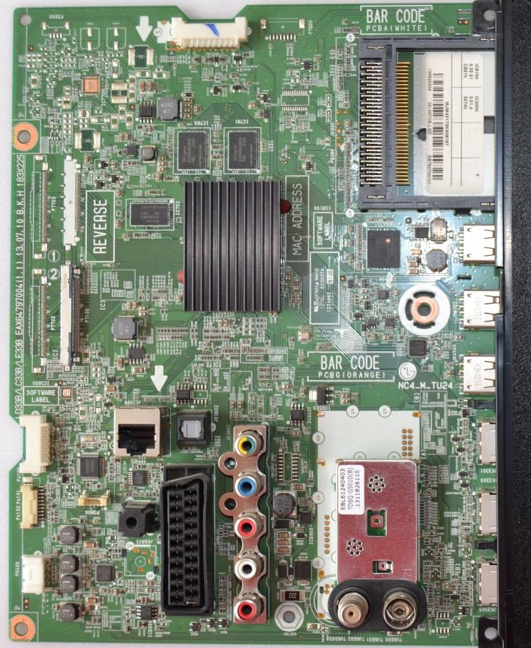 MB/LG/42LN570 MAIN BOARD  ,EAX64797004(1.1),EBT62700101, for, LG 42LN570S,