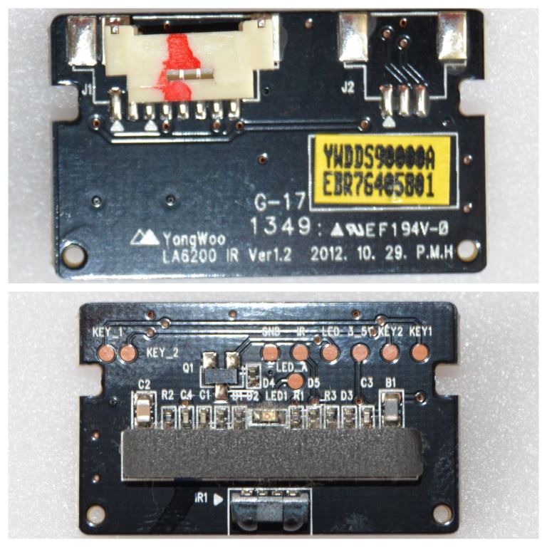 IRM/LG/42LN570 IR MODUL ,EBR76405801,LA6200 IR Ver1.2,for LG 42LN570S,42LN5708,