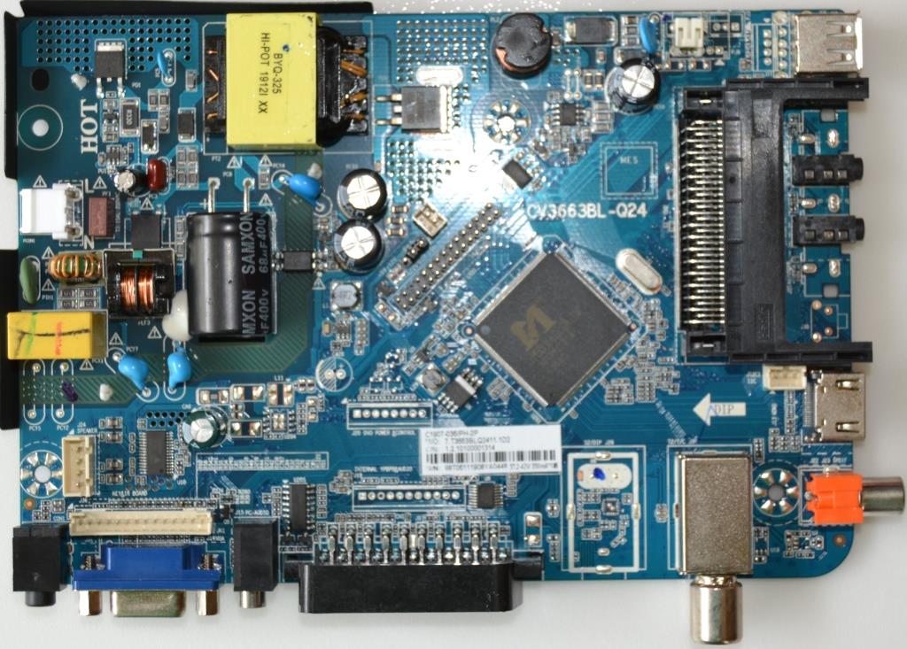 MB/CV3663BL/NEO/CH MAIN BOARD ,CV3663BL-24 , for ,NEO