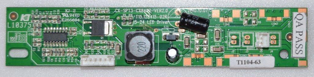 LD/T1103-68 LED DRIVER ,CX-SPT3-CX8482-VER2.0,T15.128415-02R,T1305-68,