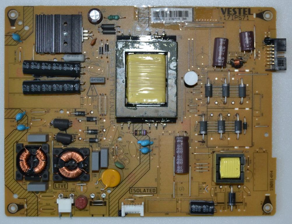 17IPS71/32INC/FIN POWER BOARD ,17IPS71, for 32inc DISPLAY ,23220944,27307116,190814R4,