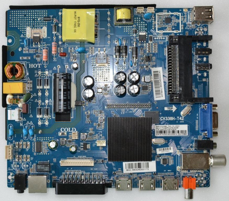 MB/CV338H-T42/SMT MAIN BOARD ,CV338H-T42, for ,SmartTech 