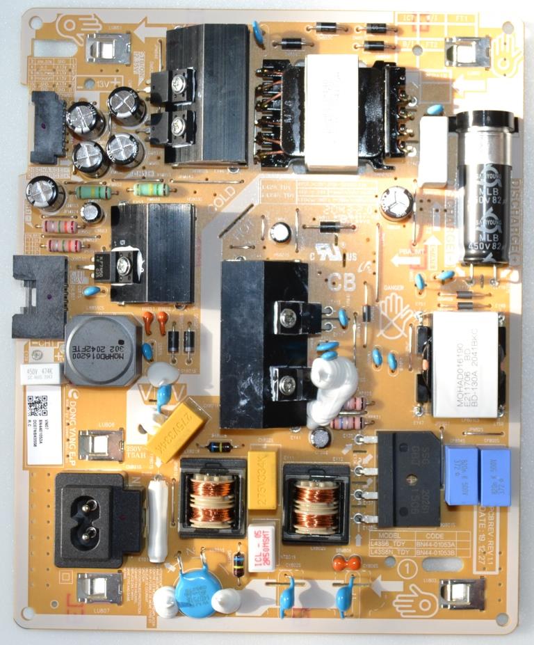 PB/BN44-01053A/SAM/43TU8072 POWER BOARD ,BN44-01053A,L43S6_TDY,