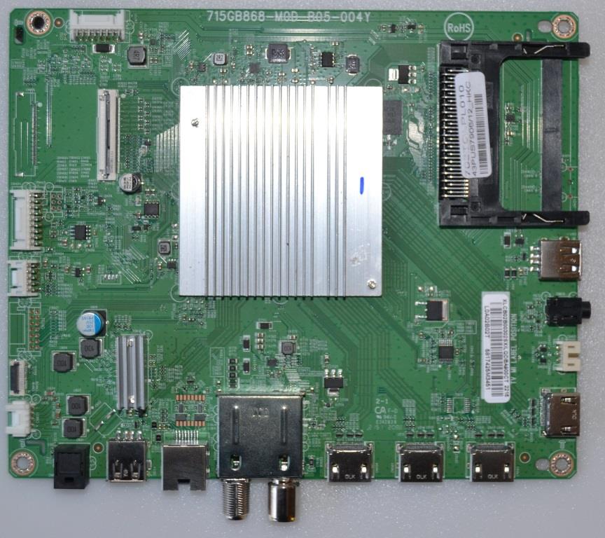 MB/43INC/PH/43PUS7906 MAIN BOARD , 715GB868-M0D-B05-004Y, for ,PHILIPS 43PUS7906/12