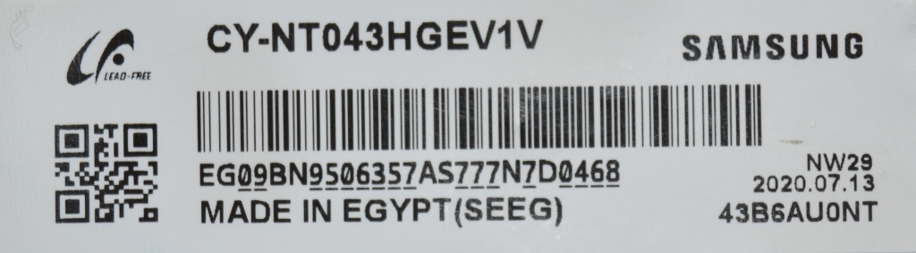 LB/43INC/SAM/43TU8502 LED BACKLAIHT ,L1_TU85_D3_DUM_S30(1)_R1.4_TCR_100_LM41-00863A,BN94-50377A,LGP,BN96-17043A,CY-NT043HGEV1V,