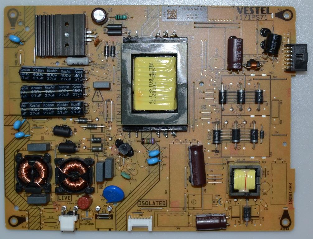 17IPS71/39-42INC/VES POWER BOARD ,17IPS71, for 39-42 inc DISPLAY ,23220956,28287075,190814R4,