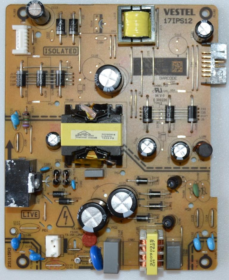 17IPS12/VES POWER BOARD 17IPS12, 23269638,27722971,231115R3