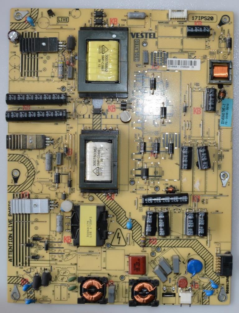 17IPS20/VES/1 POWER BOARD ,17IPS20, 23152101,27127328,060913R6,