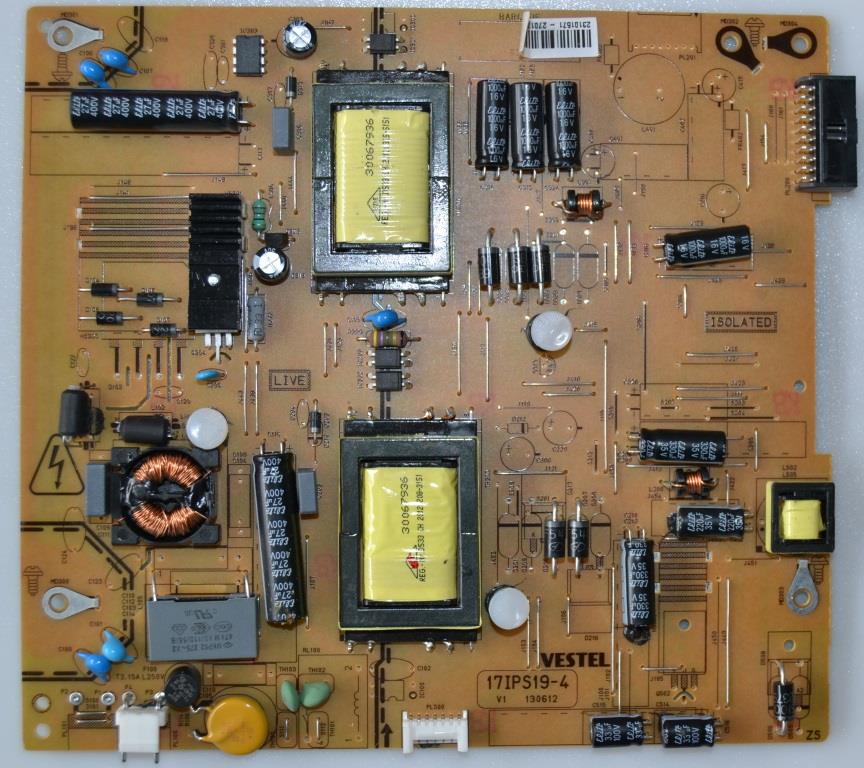 17IPS19-4/VES POWER BOARD ,17IPS19-4,130612 V1 ,23101571,27017952,