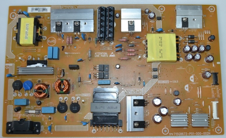 PB/49INC/PH/49PUS6162 POWER BOARD ,715G8672-P01-000-002H,for PHILIPS 49PUS6561/12