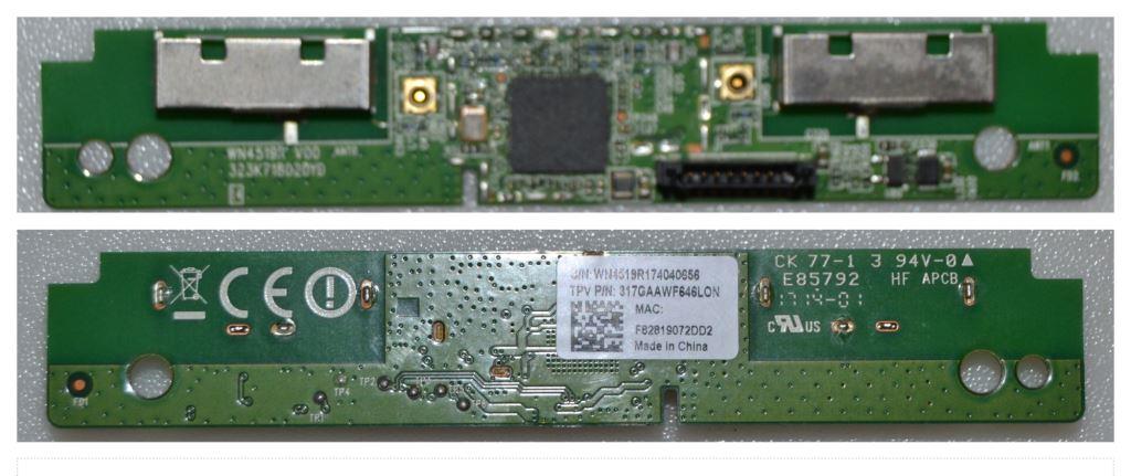 WI-FI/PH/49PUS6162 WI-FI MODULE ,WN4519R V00,323K718020YD,317GAAWF646LON,