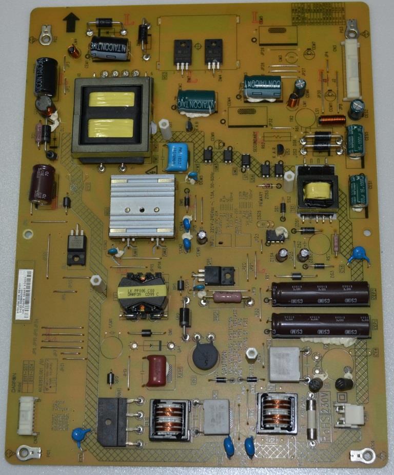 PB/TOSH/40L5333D POWER BOARD ,4H.B1910.061 /01,B191-204 D38 REV.D1,