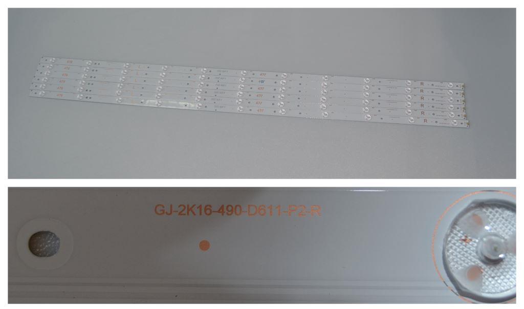 LB/49INC/PH/49PFS4131/ALT LED BACKLAIHT   ,GJ-2K16-490-D611-P2-R,