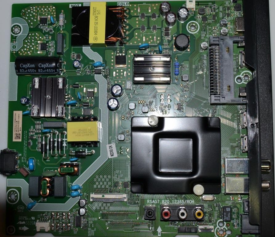 MB/RSAG7.820.12365/HISENSE/58INC MAIN BOARD, RSAG7.820.12365/ROH,  for ,HISENSE 58A6BG