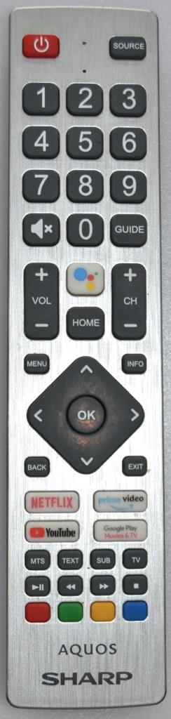 RC/SHARP/LEDTV/3 ORIGINAL REMOTE CONTROL for, SHARP, LED TV,DH1910140923, LC-40BL3EA,