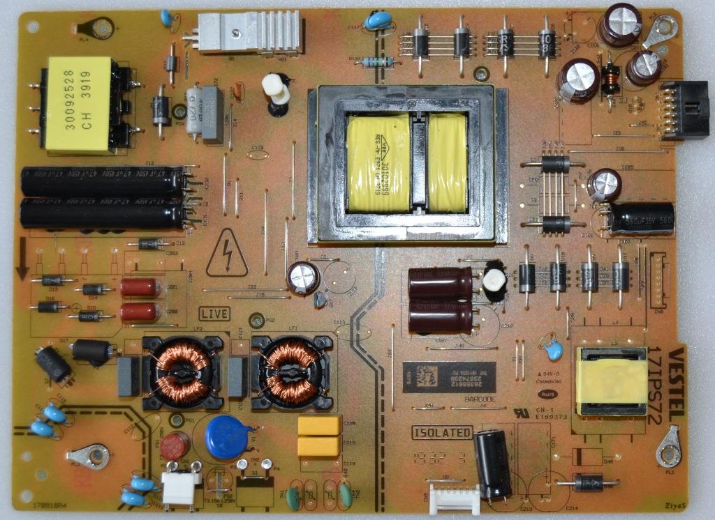 17IPS72/58INC/TOSH/1 POWER BOARD, 17IPS72, for 58 inc DISPLAY, 28355612,23574238,170818R4,