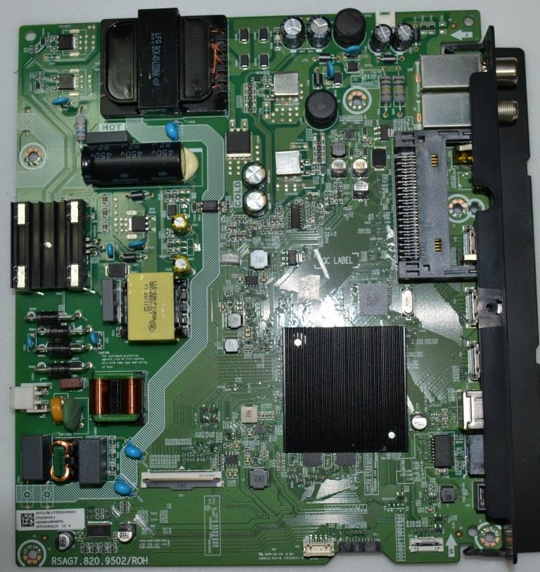 MB/RSAG7.852.9502/HIS/50INC MAIN BOARD, RSAG7.820.9502/ROH,  for ,HISENSE 50AE7000F