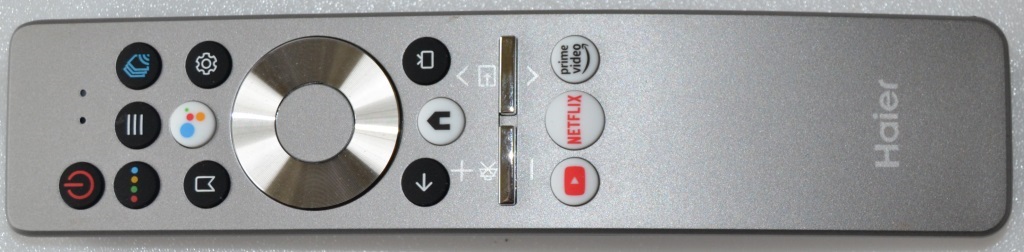 RC/HAIER ORIGINAL REMOTE CONTROL ,HTR-U29G,280401014500,Voice remote control for ,HAIER ,H75P800UG,