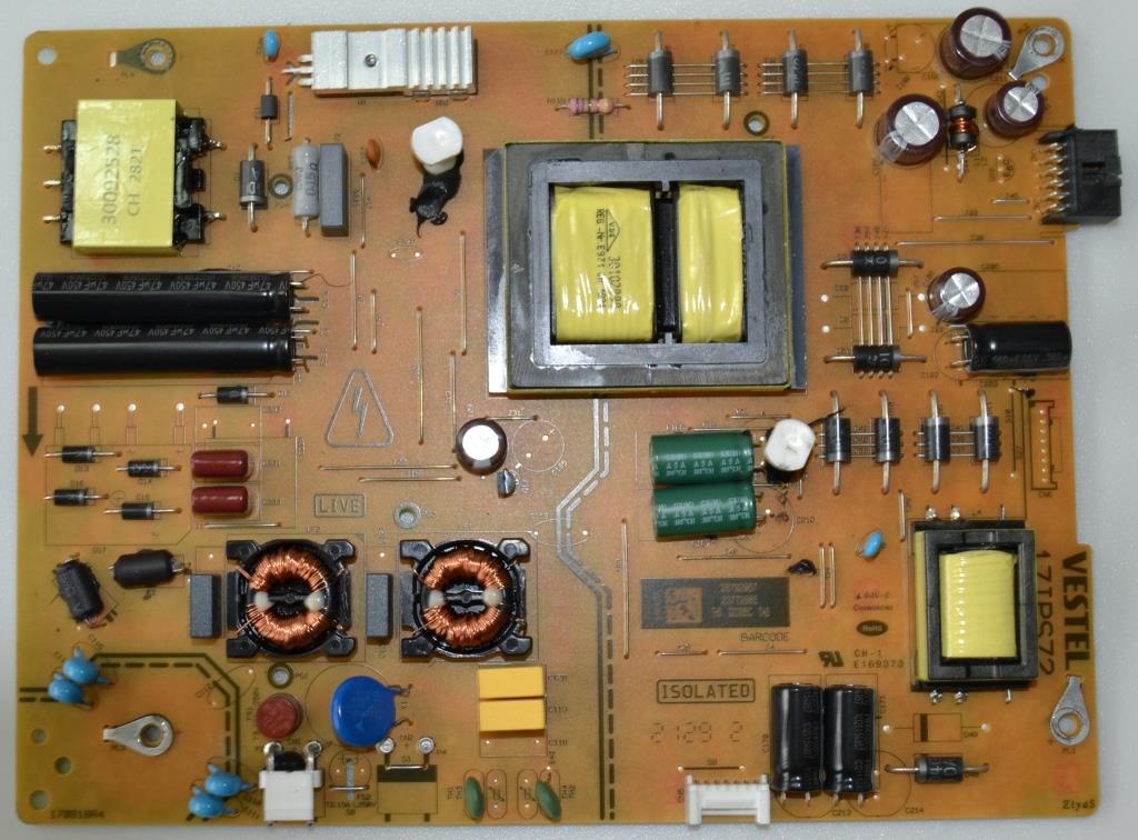 17IPS72/65INC/TOSH POWER BOARD ,17IPS72, for 65 inc DISPLAY ,28792967,23772885,170818R4,