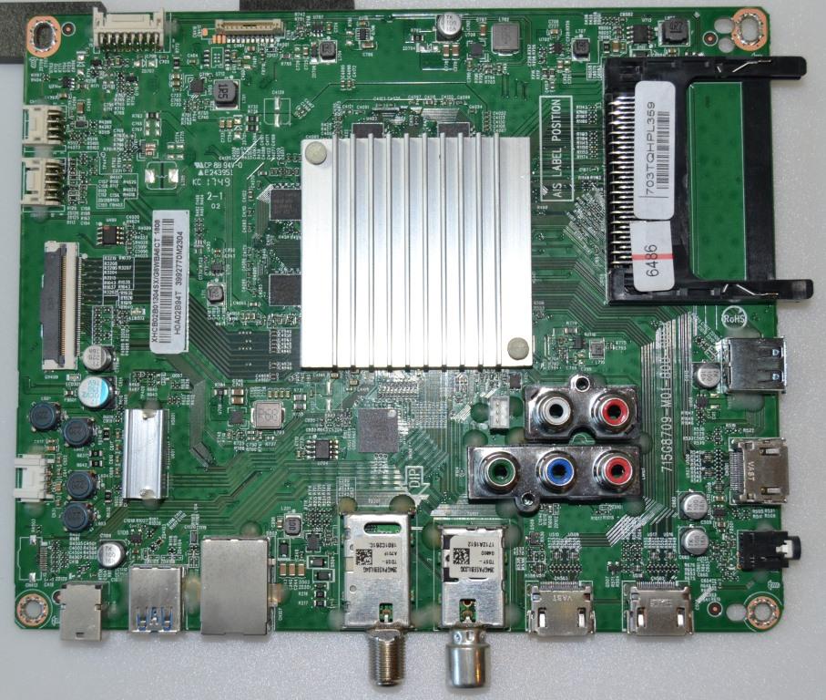 MB/55INC/PH/55PUS6162 MAIN BOARD , 715G8709-M01-B00-005K, for ,PHILIPS 55PUS6162/12
