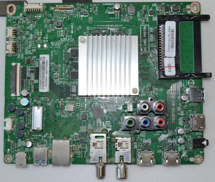 MB/55INC/PH/55PUS6162 MAIN BOARD , 715G8709-M01-B00-005K, for ,PHILIPS 55PUS616212