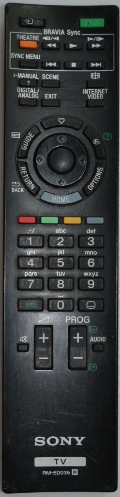 RC/SONY/RM-ED035 ORIGINAL REMOTE CONTROL, RM-ED035 , for SONY TV 