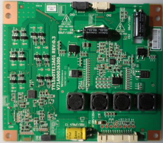 LD/TYL550TE/TOSH/55WL968 LED DRIVER  TYL550TE12A01 REV:0.3 V71A00026300