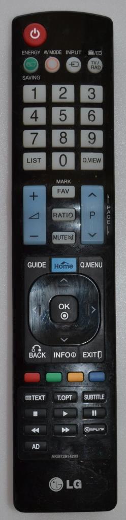 RC/LG/AKB72914293 ORIGINAL REMOTE CONTROL, AKB72914293, for LG LED TV 