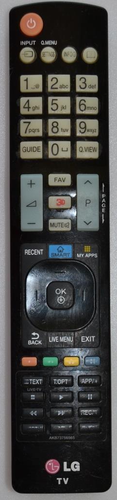 RC/LG/AKB73756565 ORIGINAL REMOTE CONTROL, AKB73756565, for LG LED TV 