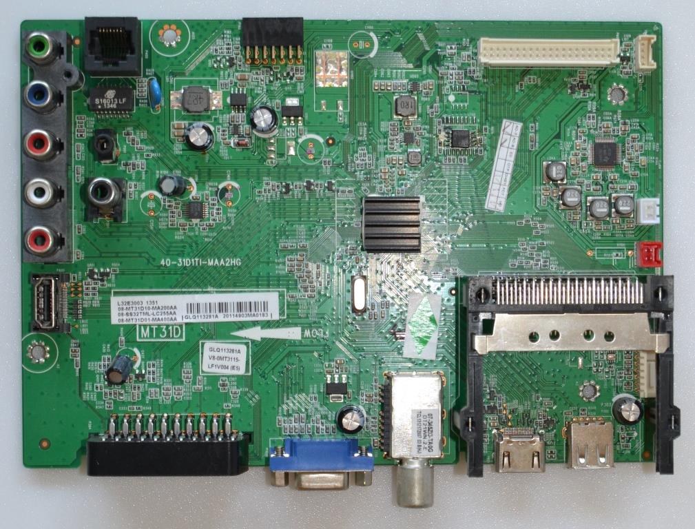 MB/TCL/L32E3000 MAIN BOARD , 40-31D1TI-MAA2HG,for TCL L32E3000