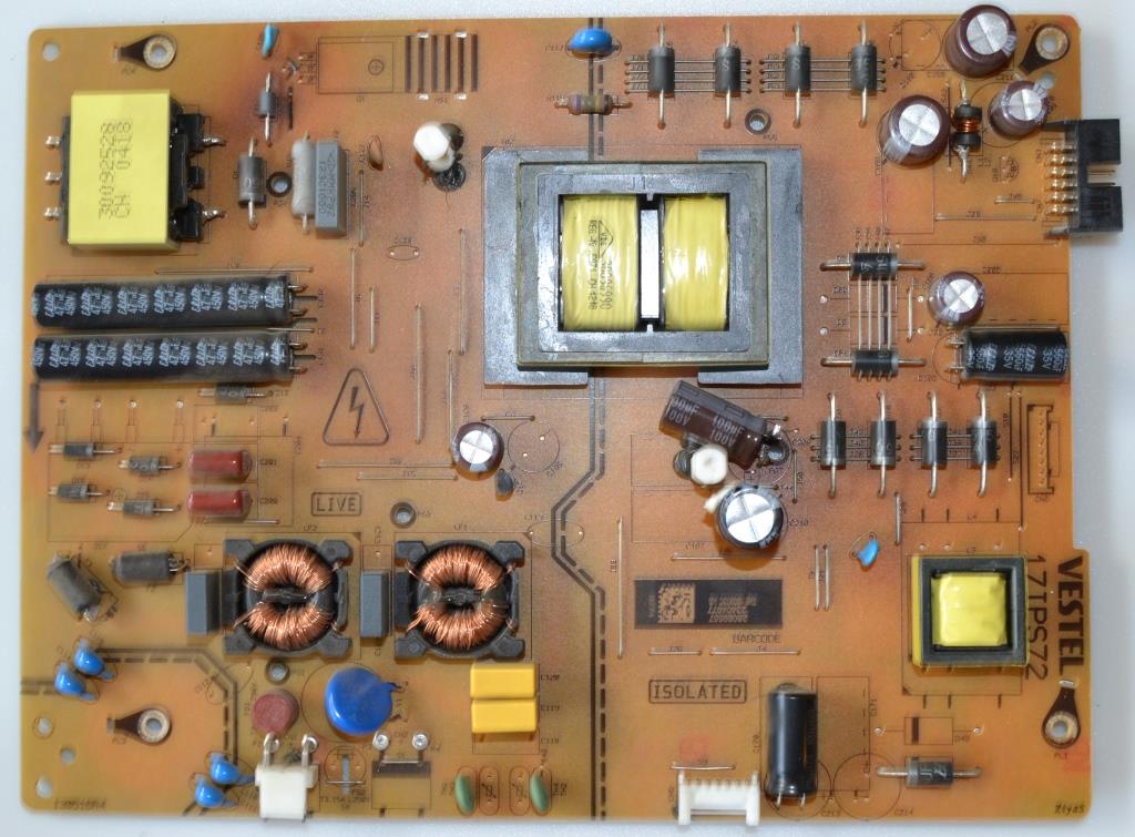 17IPS72/43INC/TFK/1 POWER BOARD ,17IPS72, for 43 inc DISPLAY ,28089557,23404977,130516R4,