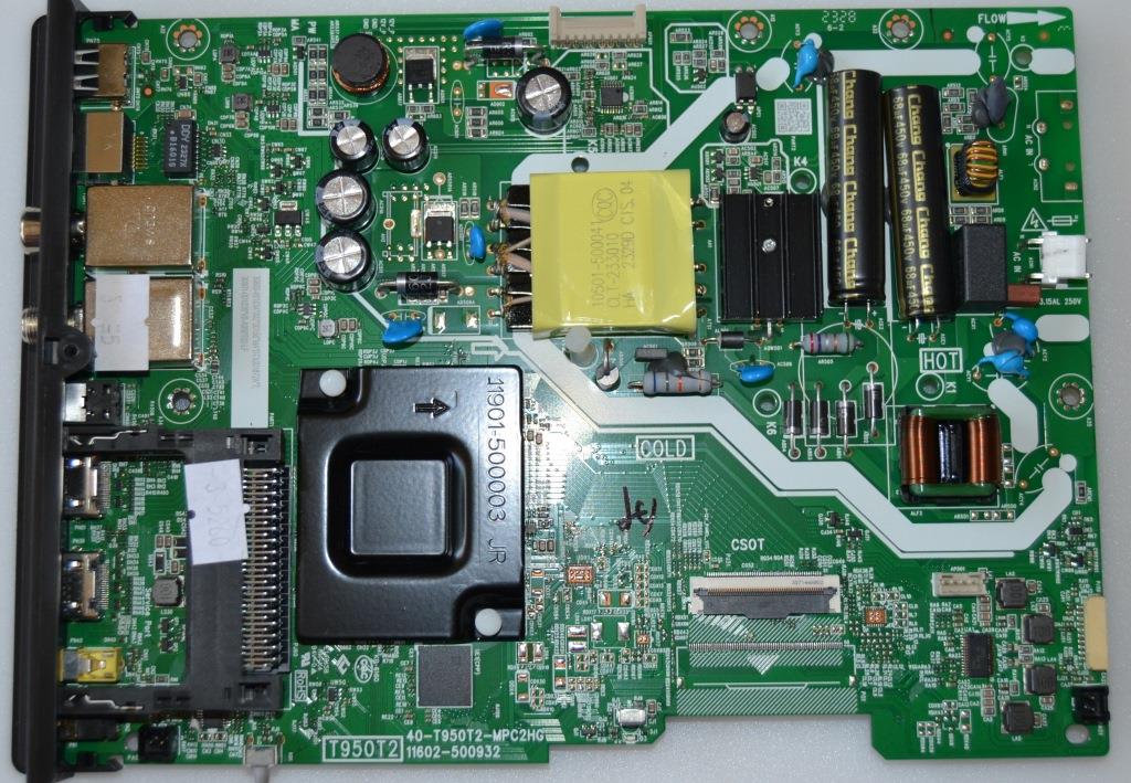 MB/TCL/40SF540 MAIN BOARD ,11602-500932,40-T950T2-MPC2HG, for TCL 40SF540