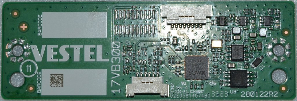 WI-FI/WLAN/TOSHIBA   WLAN MODULE, 17VB300,280122R2,