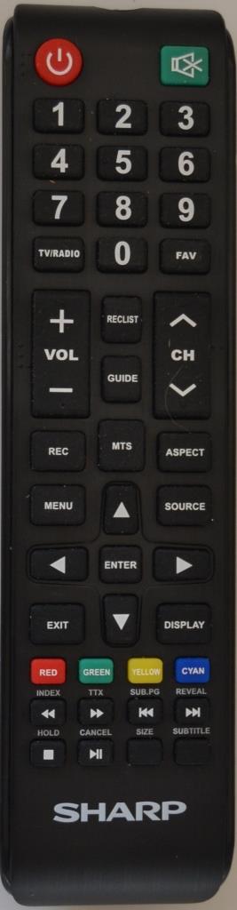 RC/SHARP/32FA2E ORIGINAL REMOTE CONTROL  , for ,SHARP 32FA2E,