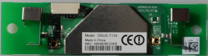 WI-FI/TOSH/55WL968 WI-FI MODULE DNUA-T134 for TOSHIBA 55WL968